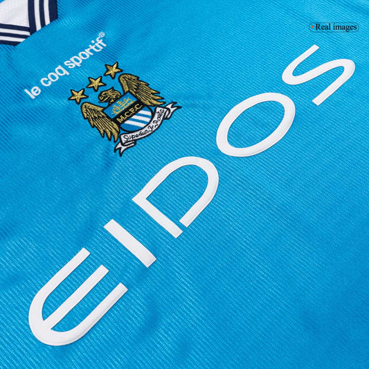 Koszulka piłkarska retro Manchester City 1999/01 domowa