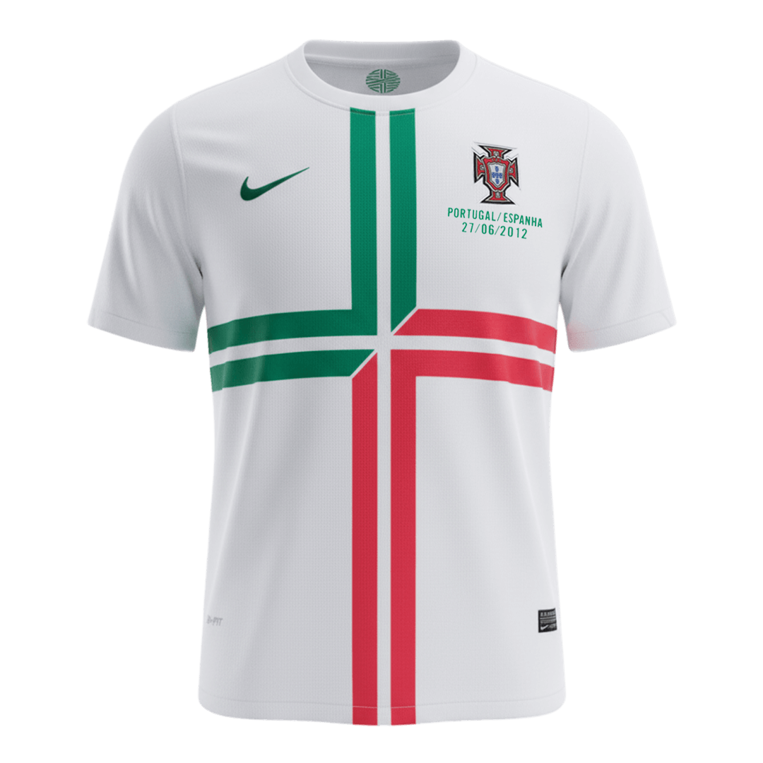 Koszulka piłkarska retro Portugalia 2012 wyjazdowa