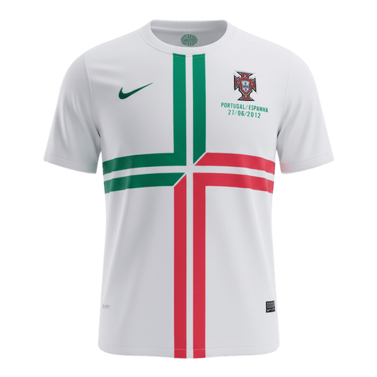 Koszulka piłkarska retro Portugalia 2012 wyjazdowa