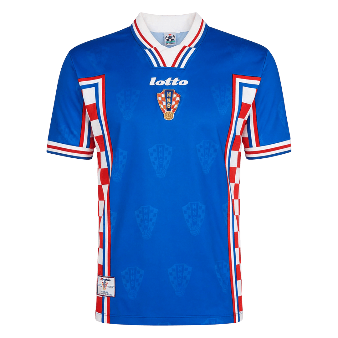 Koszulka piłkarska retro Chorwacja 1998 wyjazdowa
