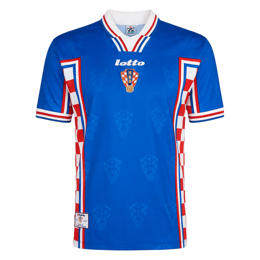 Koszulka piłkarska retro Chorwacja 1998 wyjazdowa