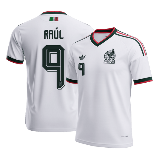 Koszulka piłkarska Meksyk Mundial 2026 wyjazdowa RAÚL #9
