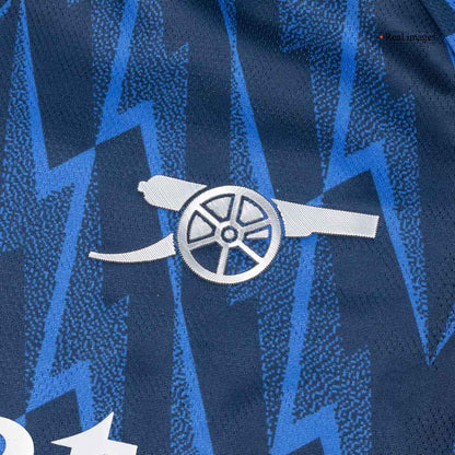 Koszulka piłkarska w wersji zawodniczej Arsenal 2025/26 wyjazdowa ØDEGAARD #8 - Kibula