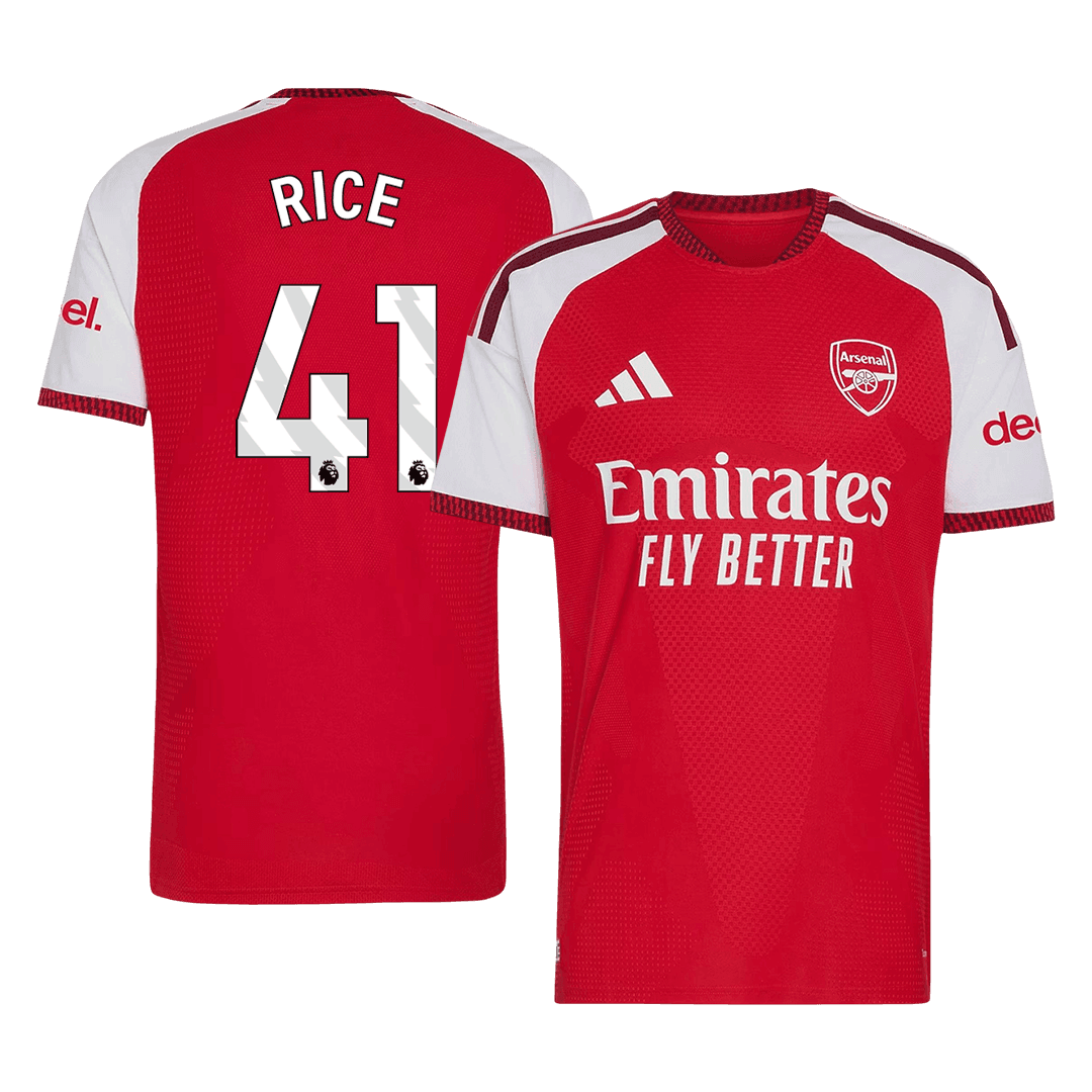 Koszulka piłkarska w wersji zawodniczej Arsenal 2026/27 domowa RICE #41