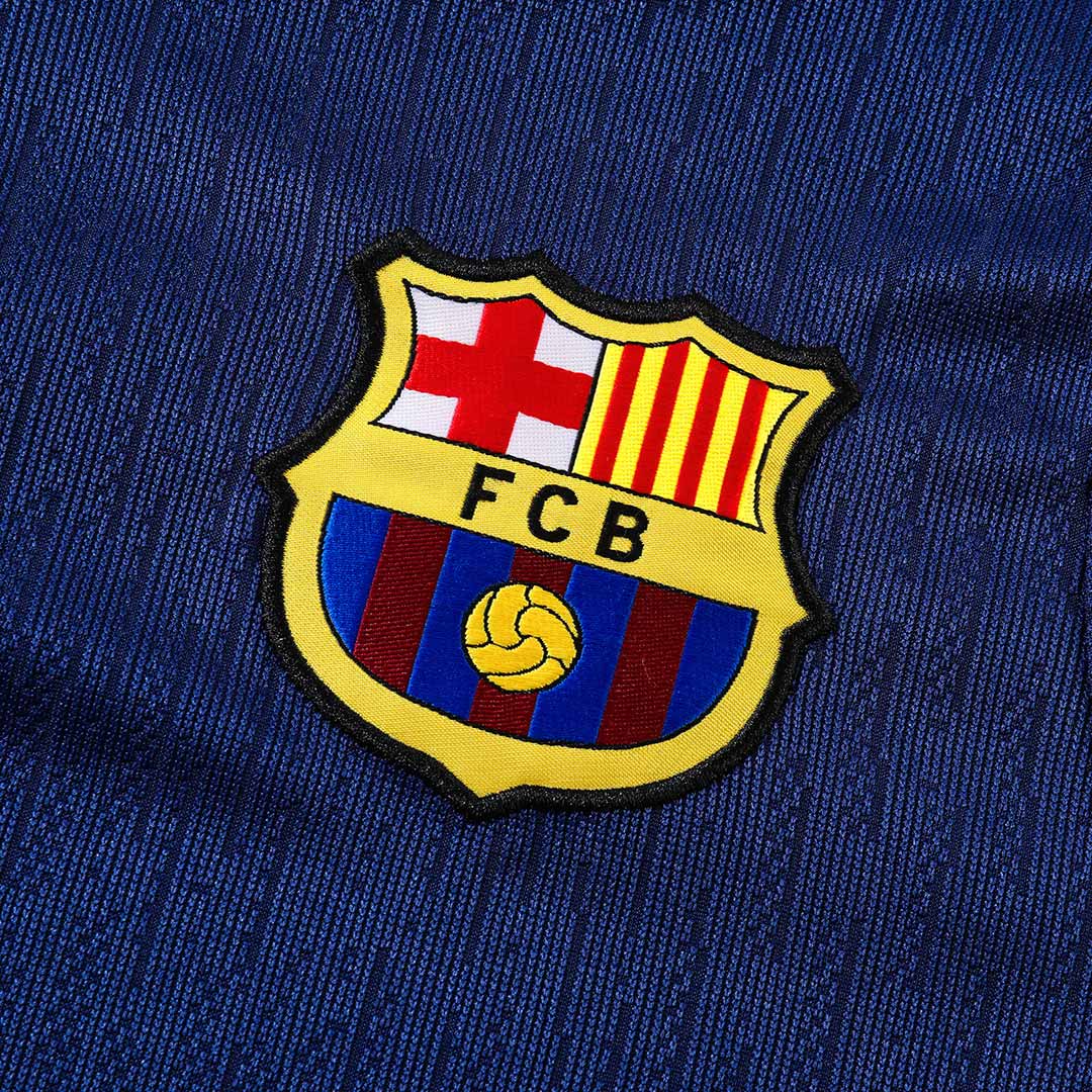 Męski dres treningowy FC Barcelona 2025/26 granatowy - Kibula