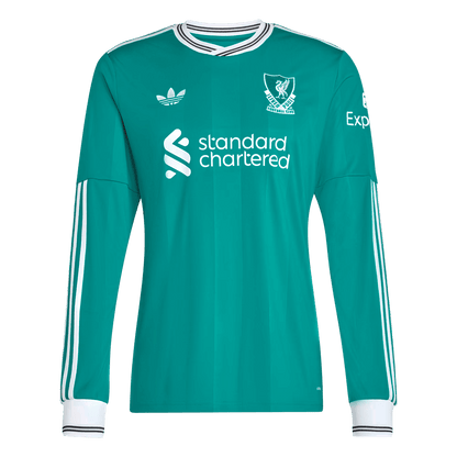 Koszulka piłkarska z długim rękawem Liverpool 2025/26 trzecia