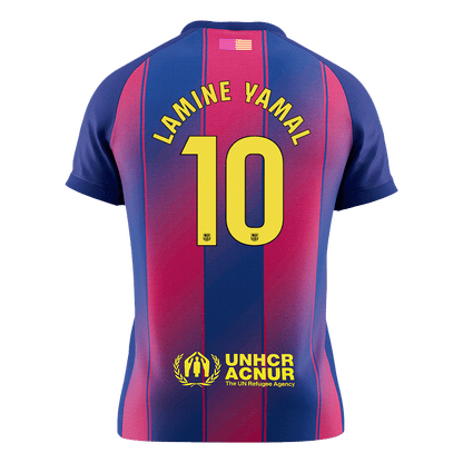 Koszulka piłkarska FC Barcelona 2025/26 domowa LAMINE YAMAL #10