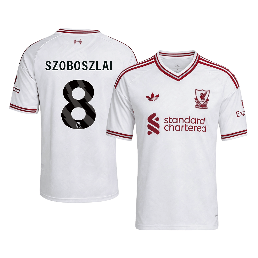 Koszulka piłkarska Liverpool 2026/27 wyjazdowa SZOBOSZLAI #8