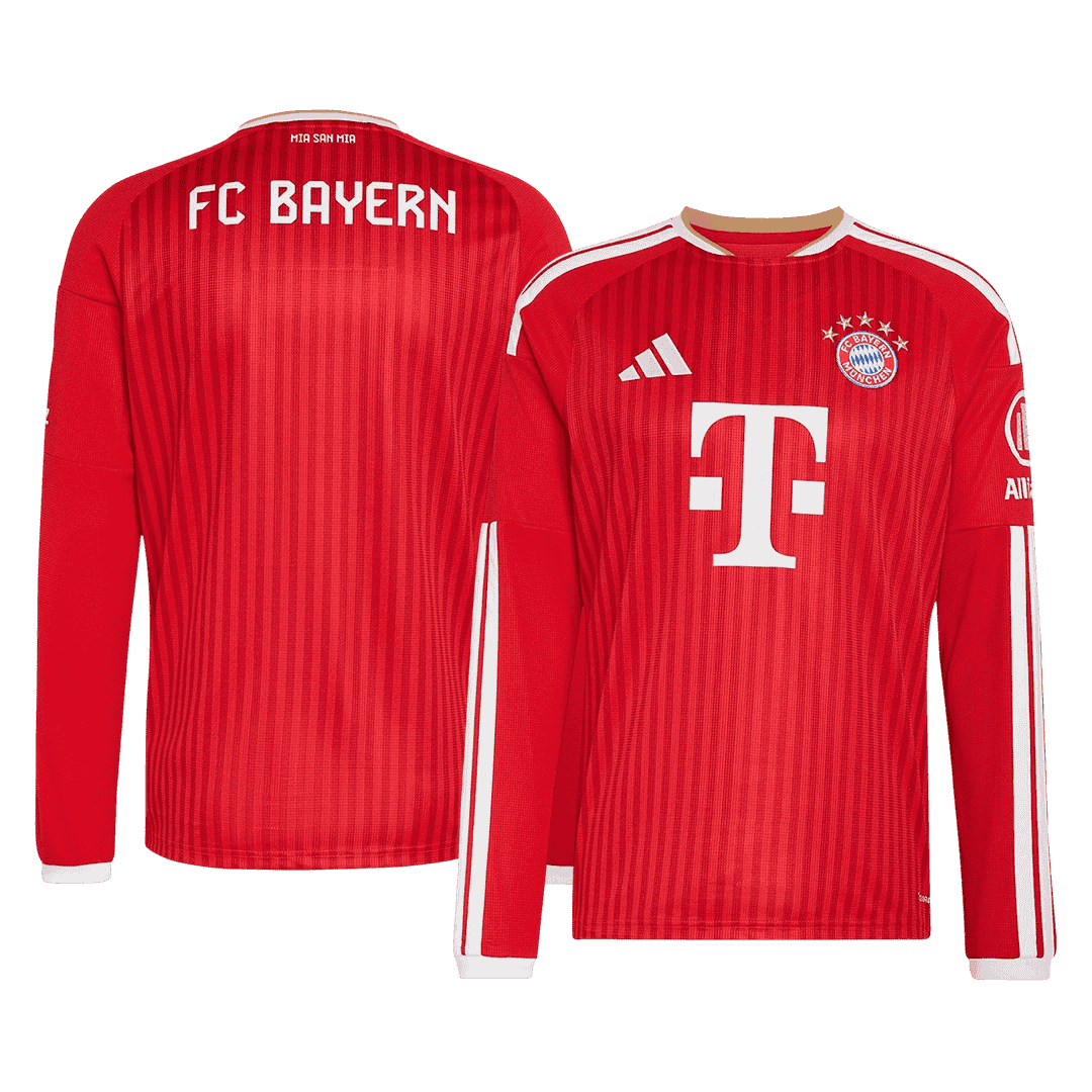 Koszulka piłkarska z długim rękawem Bayern Monachium 2026/27 domowa
