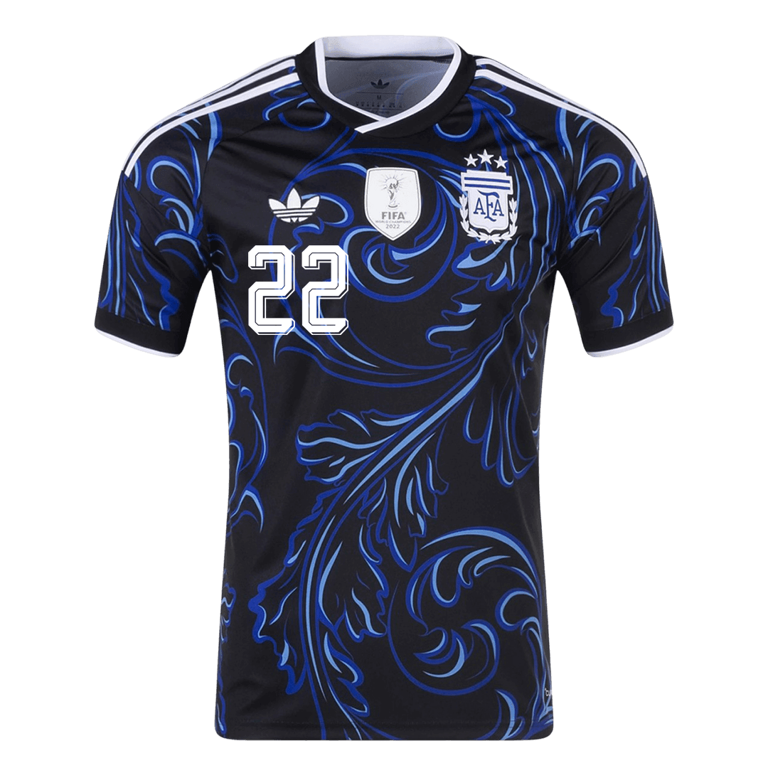 Koszulka piłkarska Argentyna Mundial 2026 wyjazdowa L. MARTINEZ #22