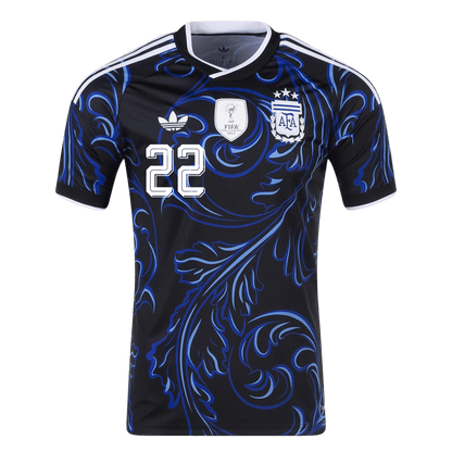 Koszulka piłkarska Argentyna Mundial 2026 wyjazdowa L. MARTINEZ #22