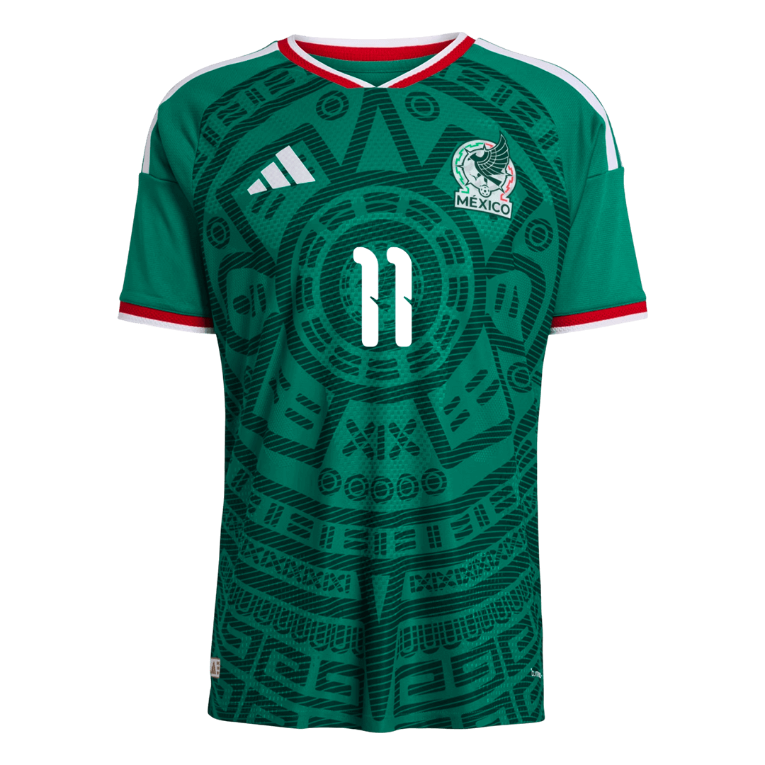 Koszulka piłkarska w wersji zawodniczej Meksyk Mundial 2026 domowa S.GIMENEZ #11