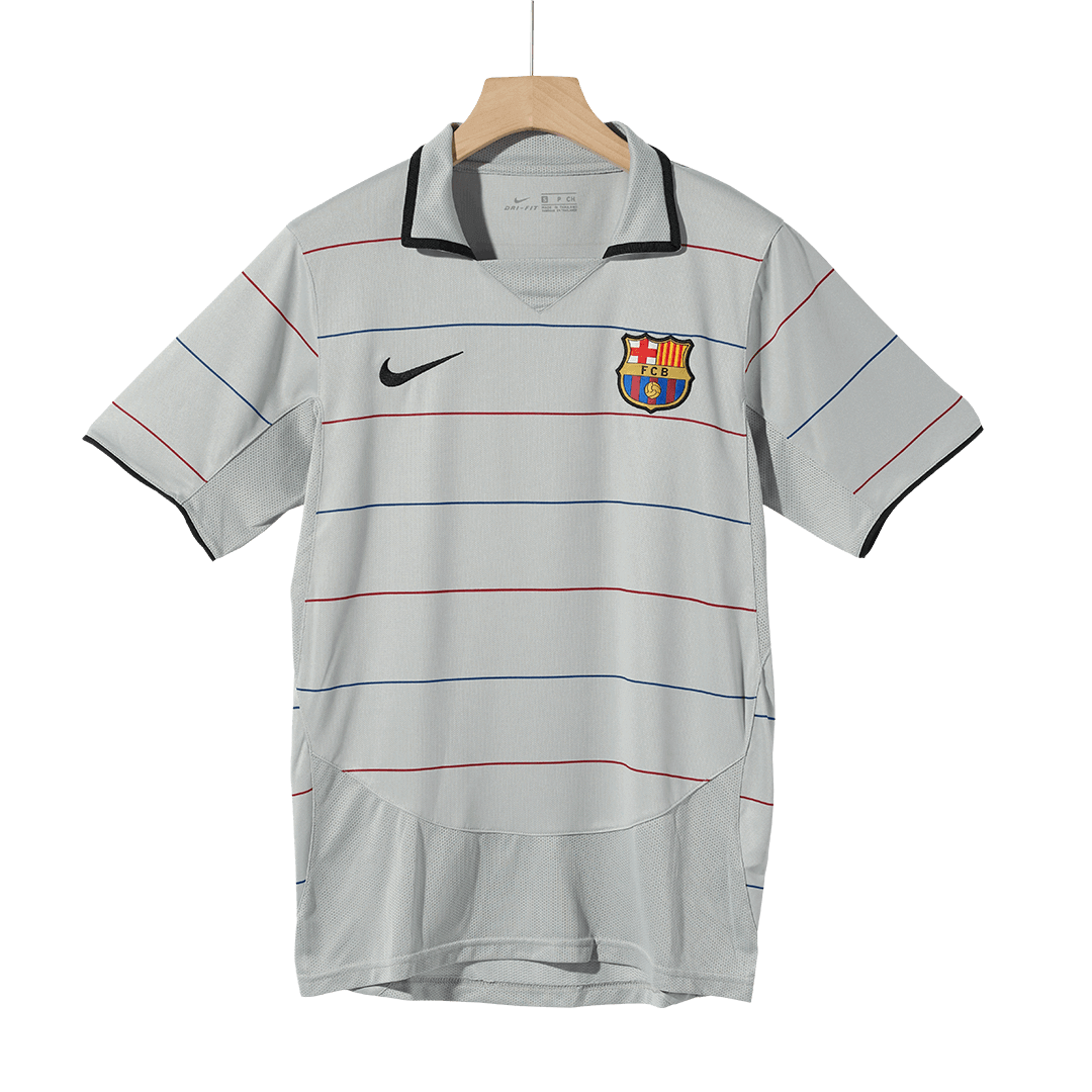Koszulka piłkarska retro FC Barcelona 2003/04 wyjazdowa - Kibula