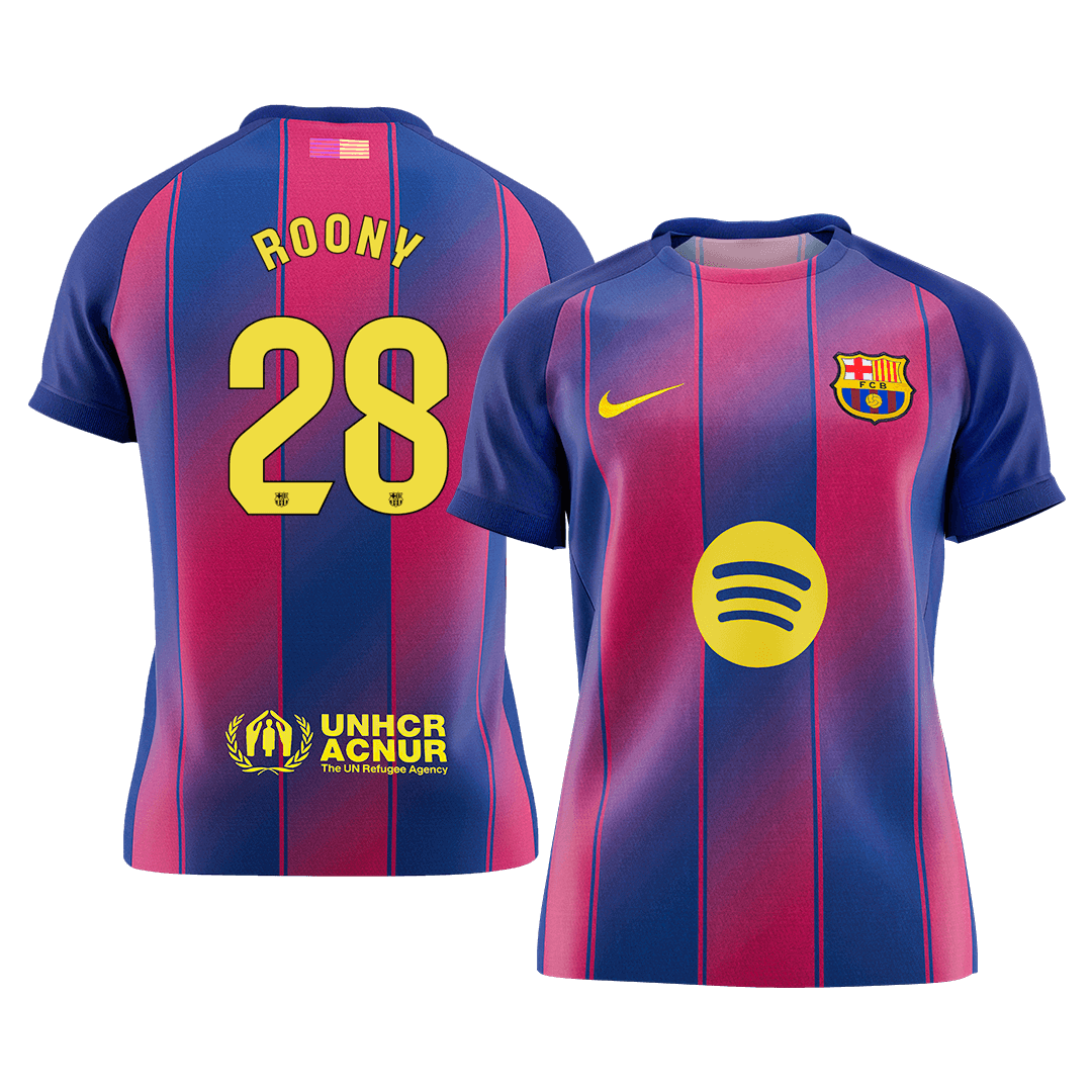 Koszulka piłkarska FC Barcelona 2025/26 domowa ROONY #28