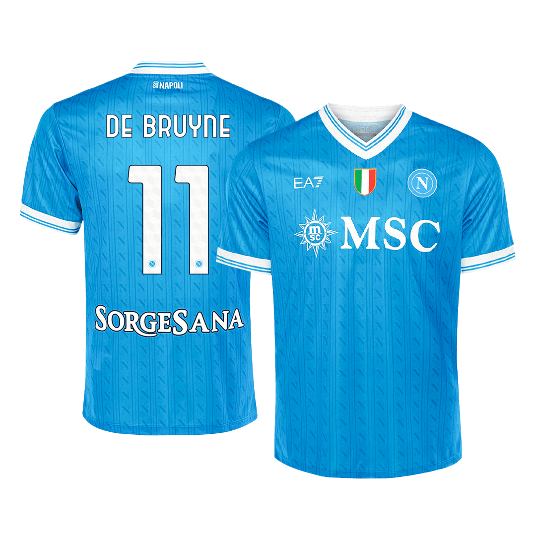 Koszulka piłkarska Napoli 2025/26 domowa DE BRUYNE #11