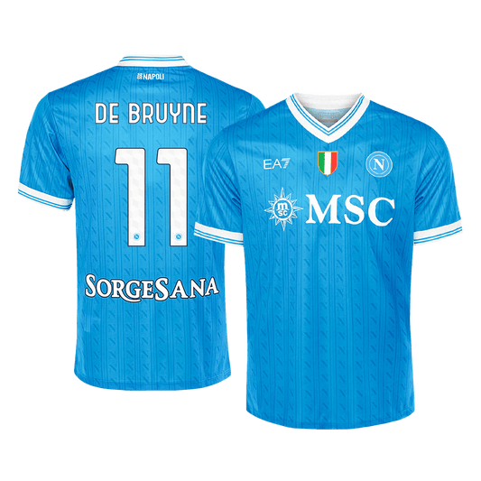 Koszulka piłkarska Napoli 2025/26 domowa DE BRUYNE #11