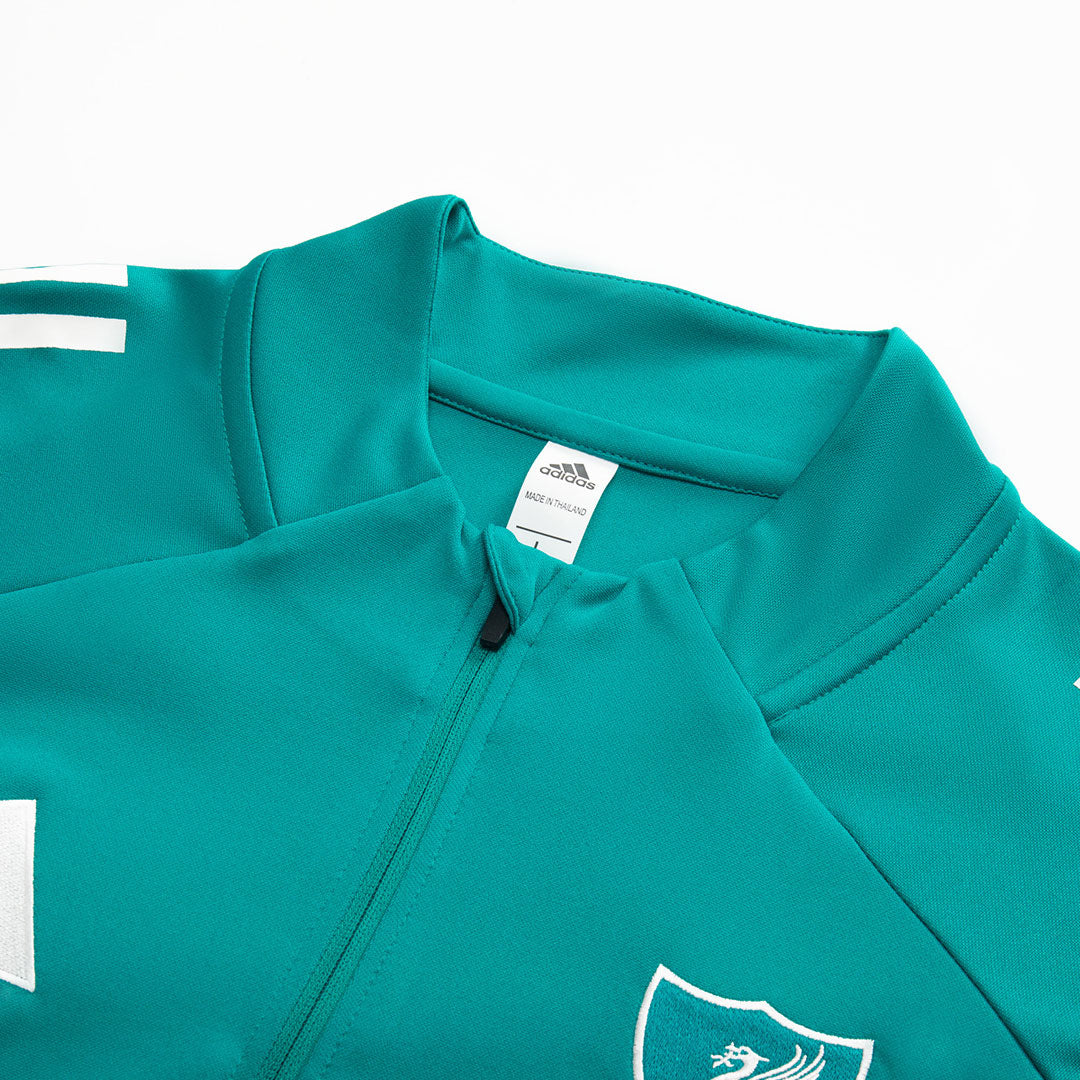 Dziecięcy dres rozpinany Liverpool 2025/26 zielony