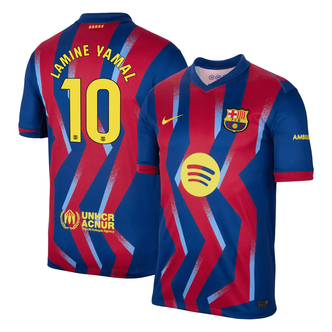 Koszulka piłkarska FC Barcelona 2025/26 czwarta LAMINE YAMAL #10 - Kibula