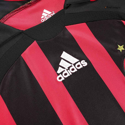Koszulka piłkarska retro z długim rękawem AC Milan 2006/07 domowa KAKA' #22 - Kibula