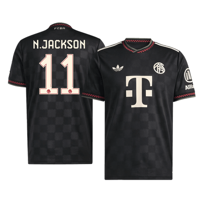 Koszulka piłkarska Bayern Monachium 2025/26 trzecia N.JACKSON #11 - Kibula