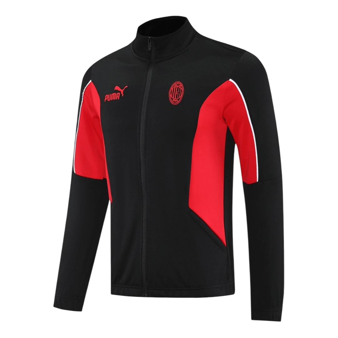 Kurtka treningowa AC Milan 2025/26 czarna - Kibula