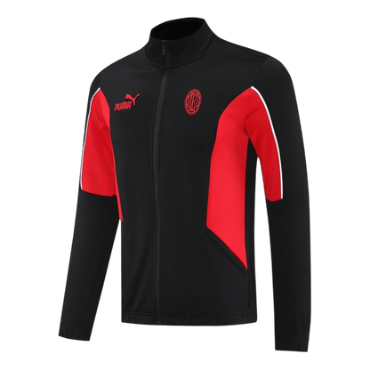 Kurtka treningowa AC Milan 2025/26 czarna - Kibula