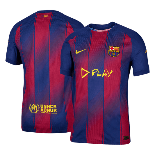 Koszulka piłkarska w wersji zawodniczej FC Barcelona 2025/26 domowa - Kibula