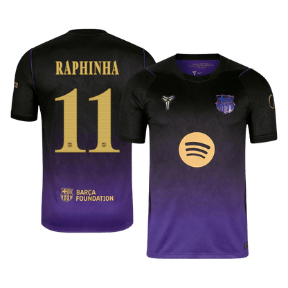 Koszulka piłkarska FC Barcelona UCL 2026/27 wyjazdowa RAPHINHA #11