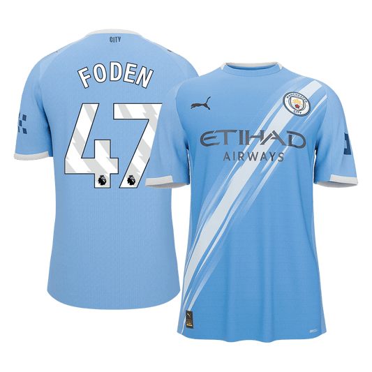 Koszulka piłkarska Manchester City 2025/26 domowa FODEN #47