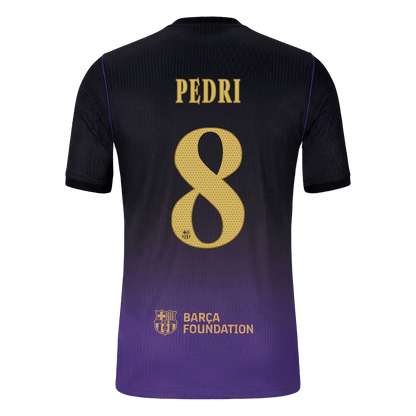 Koszulka piłkarska w wersji zawodniczej FC Barcelona UCL 2026/27 wyjazdowa PEDRI #8