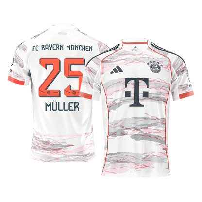 Koszulka piłkarska Bayern Monachium 2025/26 wyjazdowa MÜLLER #25 - Kibula