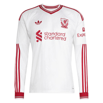 Koszulka piłkarska z długim rękawem Liverpool 2026/27 wyjazdowa