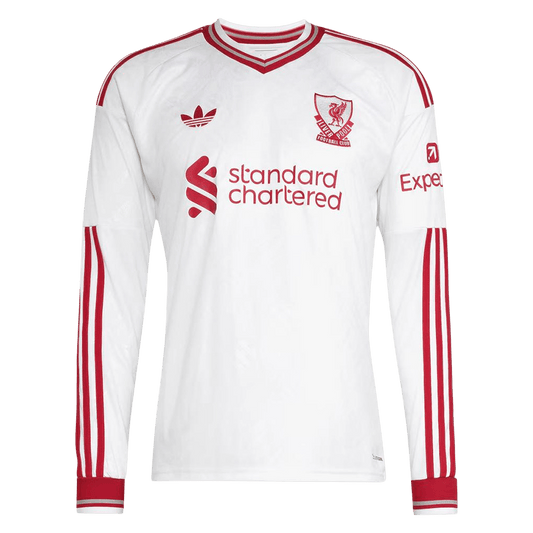 Koszulka piłkarska z długim rękawem Liverpool 2026/27 wyjazdowa