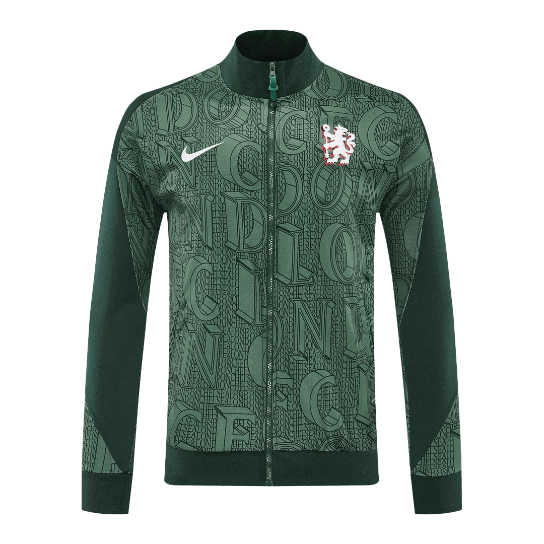 Męski dres treningowy Chelsea 2025/26 zielony - Kibula