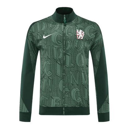 Męski dres treningowy Chelsea 2025/26 zielony - Kibula