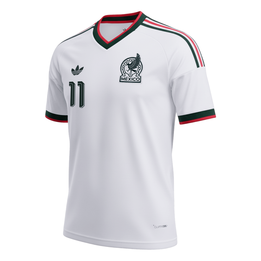 Koszulka piłkarska Meksyk Mundial 2026 wyjazdowa S.GIMENEZ #11