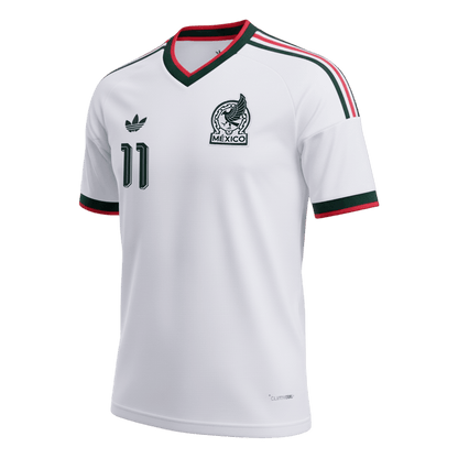 Koszulka piłkarska Meksyk Mundial 2026 wyjazdowa S.GIMENEZ #11