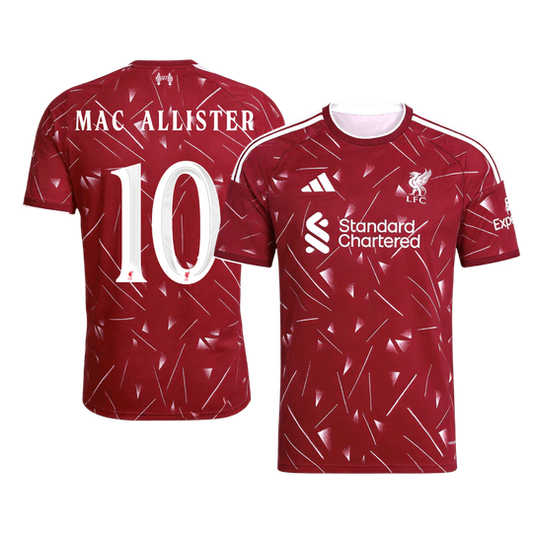Koszulka piłkarska Liverpool UCL 2026/27 domowa MAC ALLISTER #10