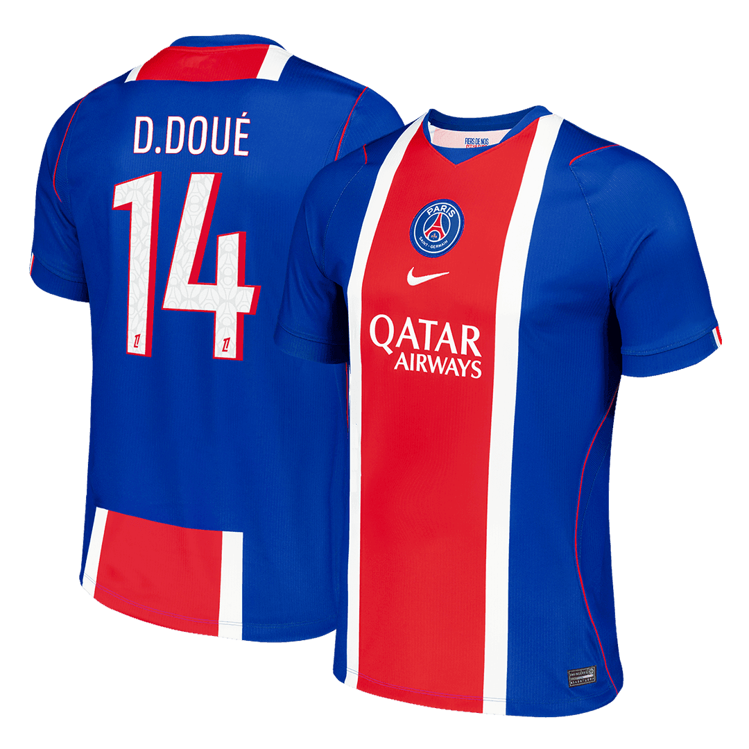Koszulka piłkarska PSG 2026/27 domowa D.DOUÉ #14
