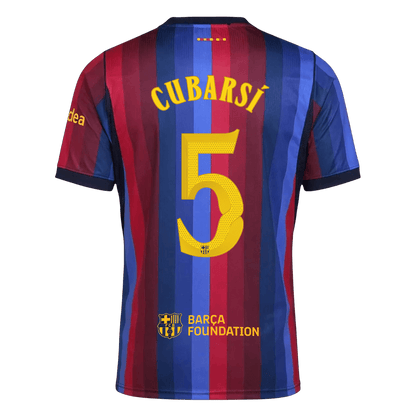 Koszulka piłkarska FC Barcelona UCL 2026/27 domowa CUBARSÍ #5 - Kibula