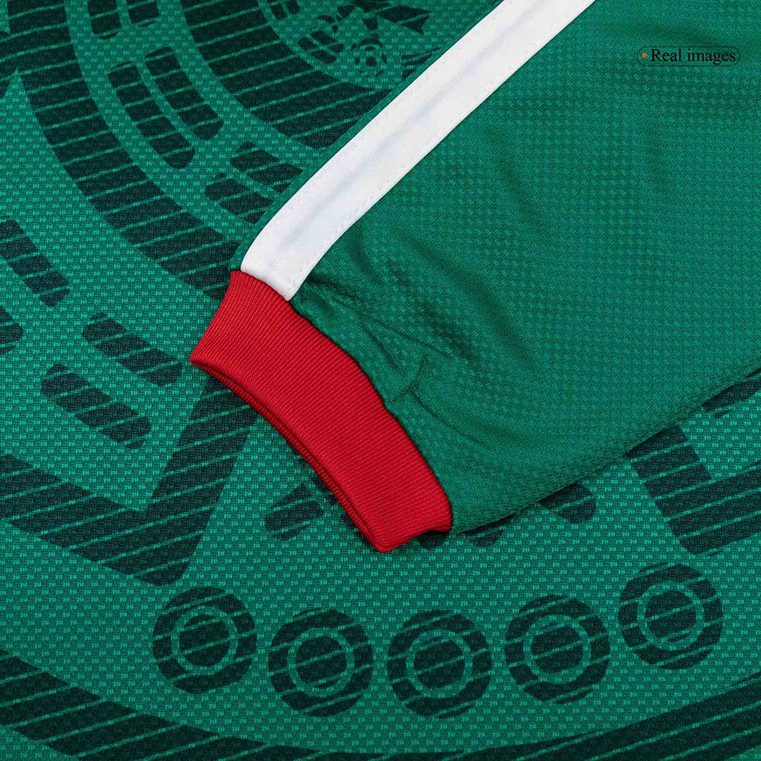 Koszulka piłkarska z długim rękawem Meksyk Mundial 2026 domowa