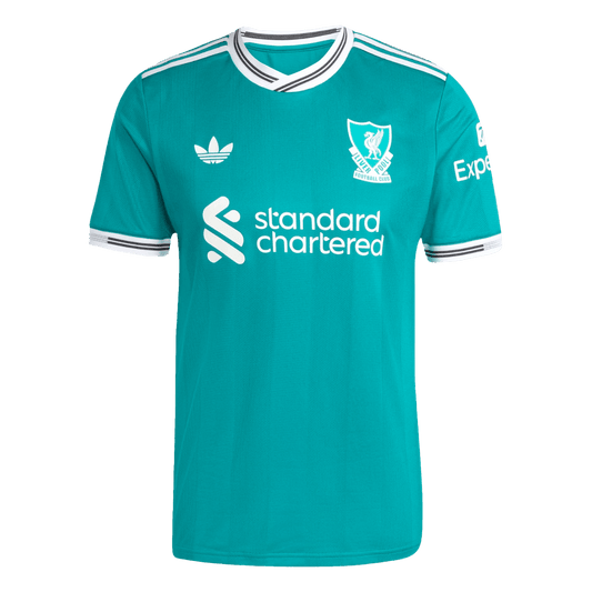 Koszulka piłkarska w wersji zawodniczej Liverpool 2025/26 trzecia