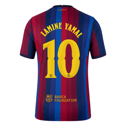 Koszulka piłkarska w wersji zawodniczej FC Barcelona UCL 2026/27 domowa LAMINE YAMAL #10