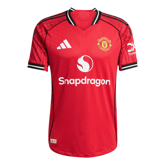 Koszulka piłkarska w wersji zawodniczej Manchester United 2025/26 domowa - Kibula