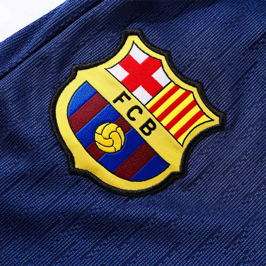 Męski dres treningowy FC Barcelona 2025/26 granatowy - Kibula
