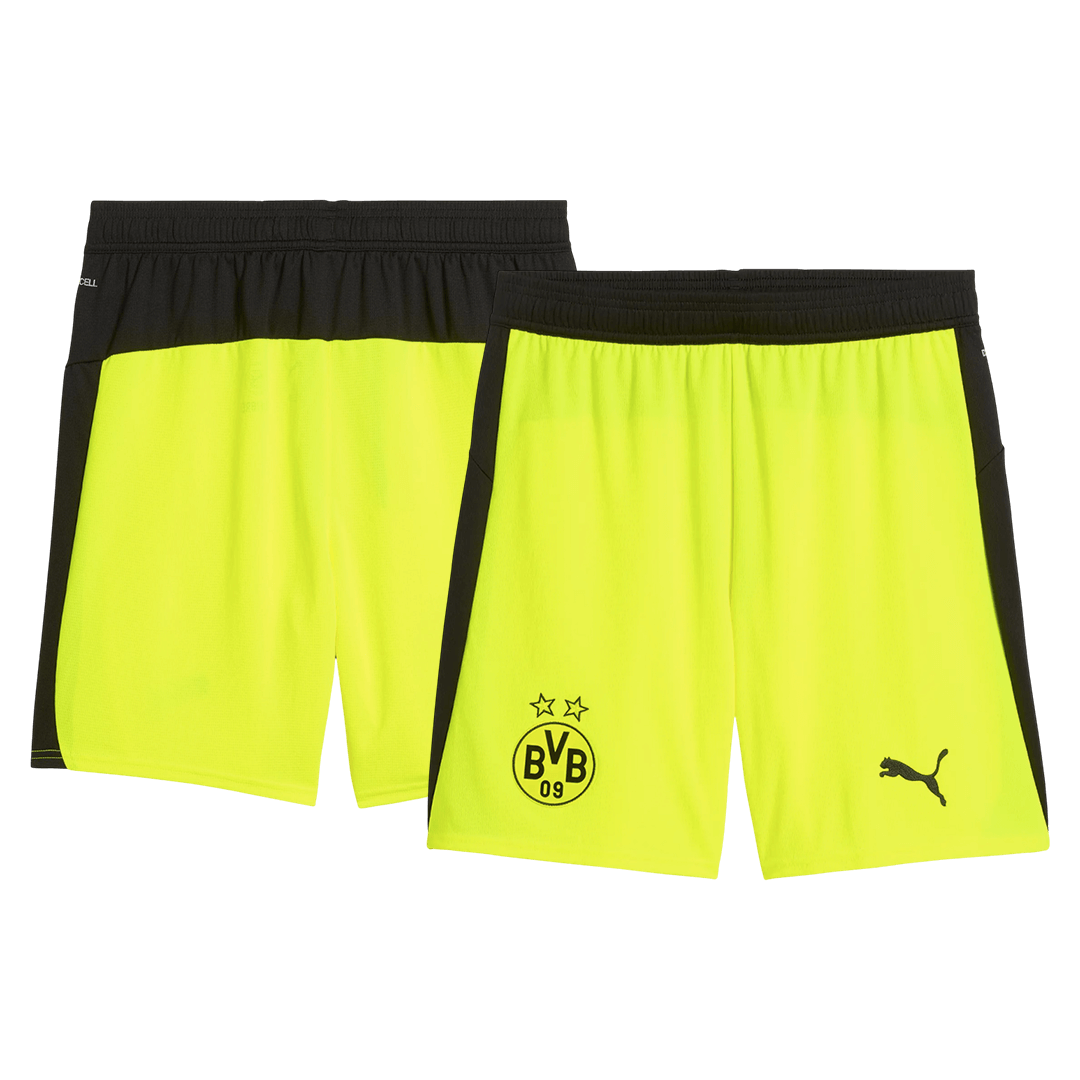 Męskie spodenki piłkarskie Borussia Dortmund 2025/26 wyjazdowe