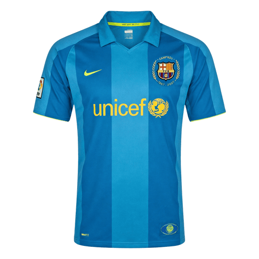 Koszulka piłkarska retro FC Barcelona 2007/08 wyjazdowa - Kibula