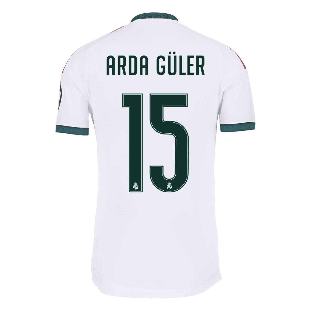 Koszulka piłkarska w wersji zawodniczej Real Madryt 2026/27 domowa ARDA GÜLER #15