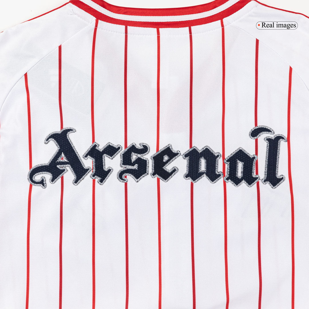 Koszulka piłkarska Arsenal 2025/26 biała - Kibula