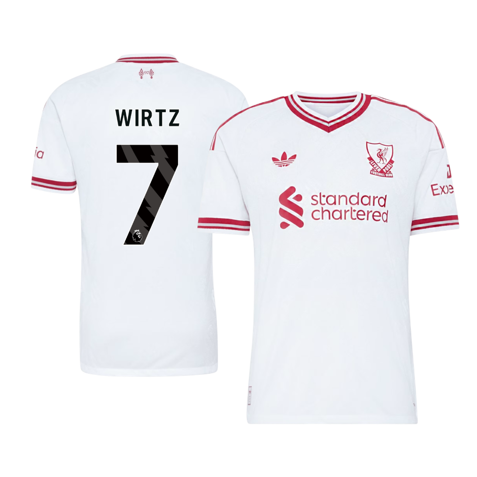 Koszulka piłkarska w wersji zawodniczej Liverpool 2026/27 wyjazdowa WIRTZ #7